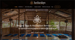Desktop Screenshot of hariharalaya.com